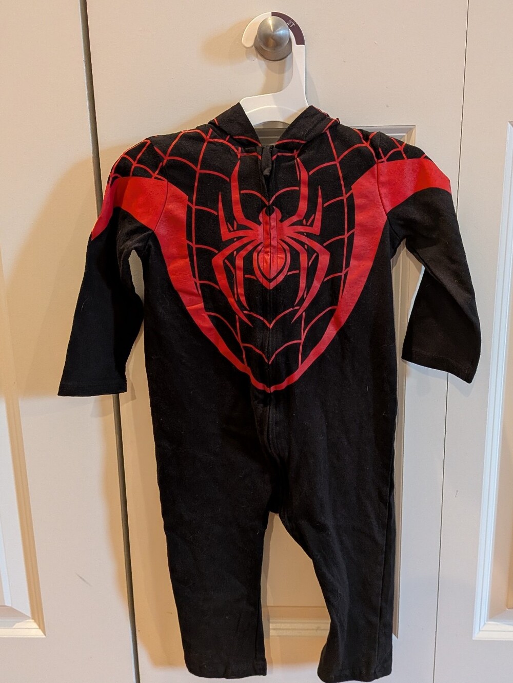 Miles Morales Marvel Spider-Verse one-piece coverall, Halloween Outfit, 18-24M